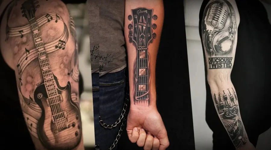 music tattoos for men