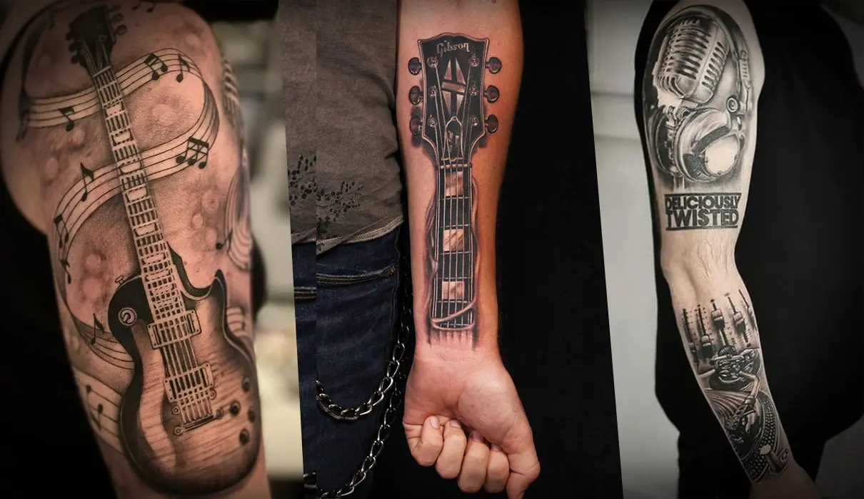 60 Music Sleeve Tattoos for Men [2024 Inspiration Guide] | Tattoo sleeve  men, Music tattoo sleeves, Tattoos for guys