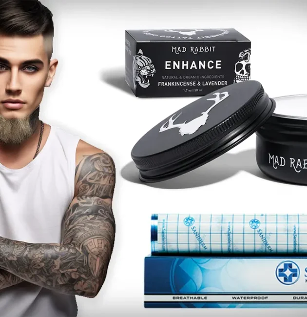 Tattoo aftercare products