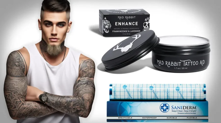 Tattoo aftercare products