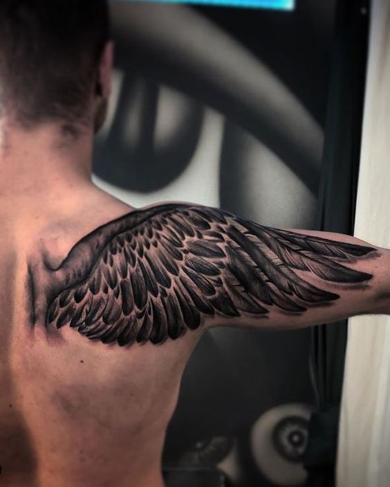 Wing Shoulder Tattoos