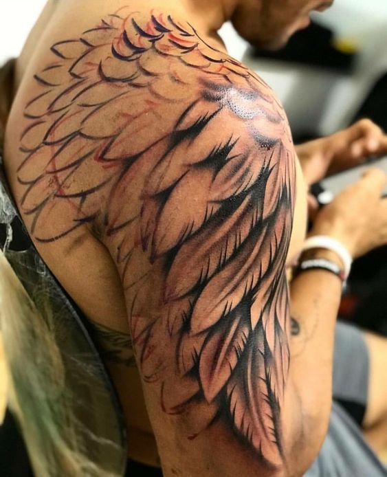 Wing Shoulder Tattoos